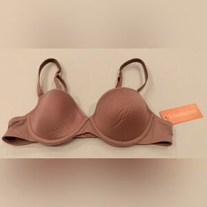ThirdLove 24/7 Classic T-Shirt Bra‎ 34A Nude Beige Full Coverage